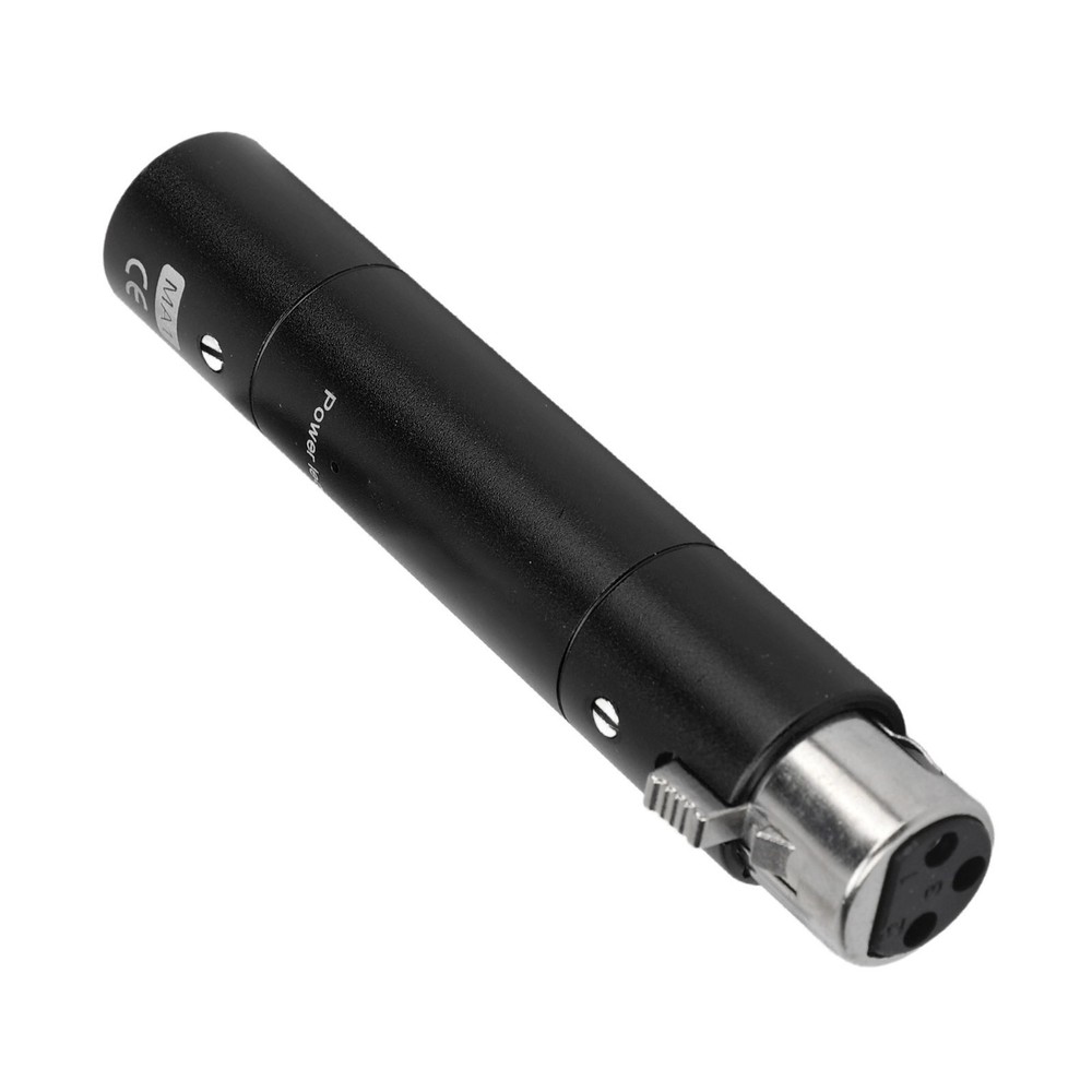 Black Inline Microphone Preamp Lossless Amplification Dynamic Active Inline WT