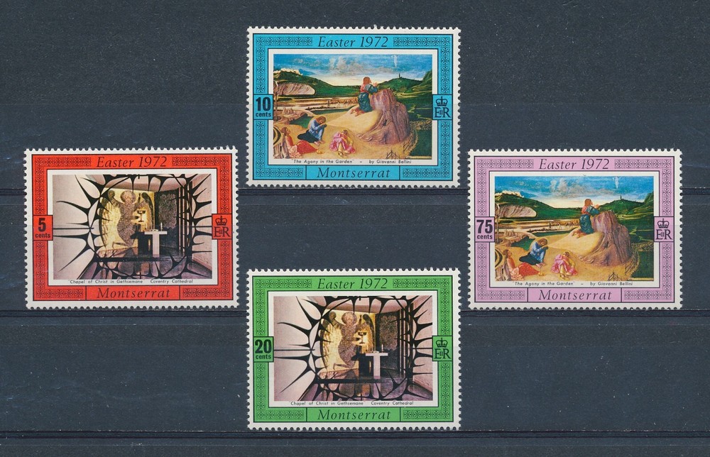 Montserrat  274-7 MNH, Easter 1972