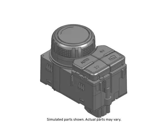 Genuine GM Jet Black Ride Control Switch 84490319
