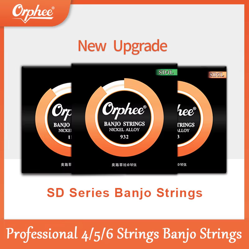 6 Strings Banjo Strings Nickel Alloy Wound Hexagonal Steel Core Rust Resistant S