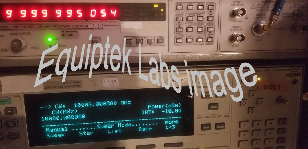 EIP 578B 110 GHz Frequency Counter Option 06 TESTED!