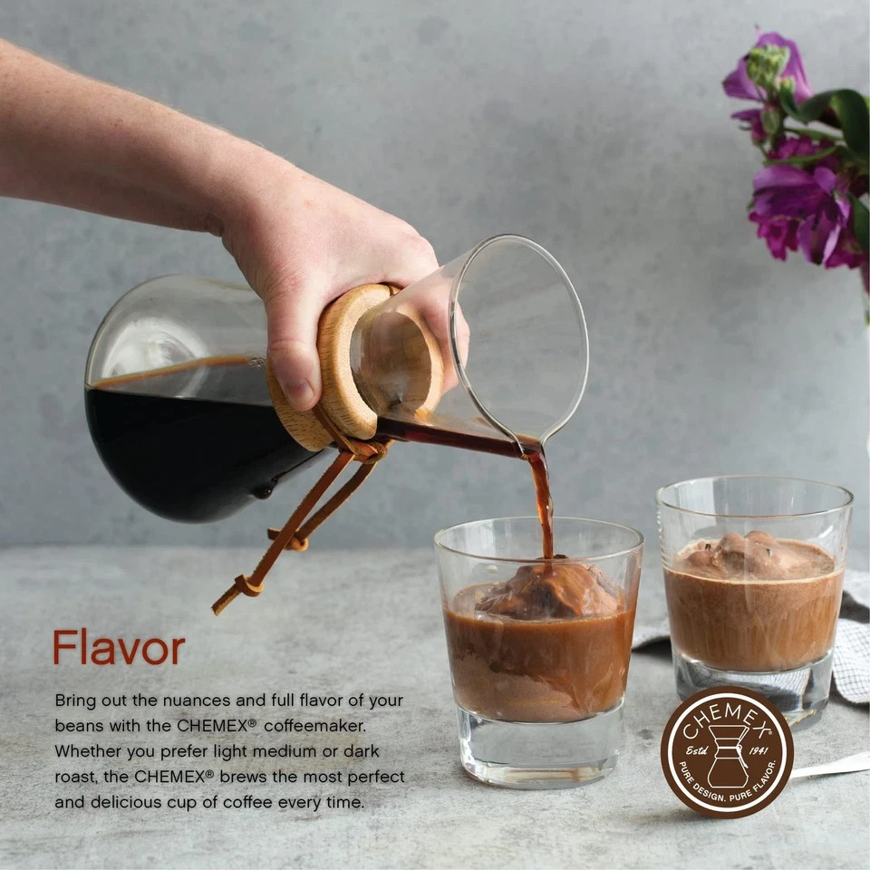 Pour-Over Glass Coffeemaker - Classic Series - 3-Cup - Exclusive Packa...