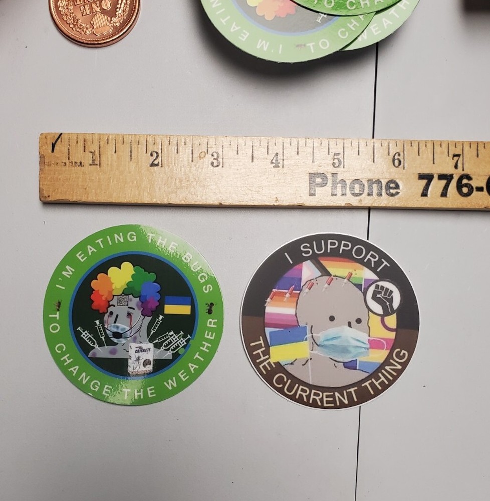 NPC Stickers 2 PACK LOT