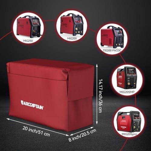 Waterproof Welding Machine Cover, Reusable Foldable Dust Protector 20"x14