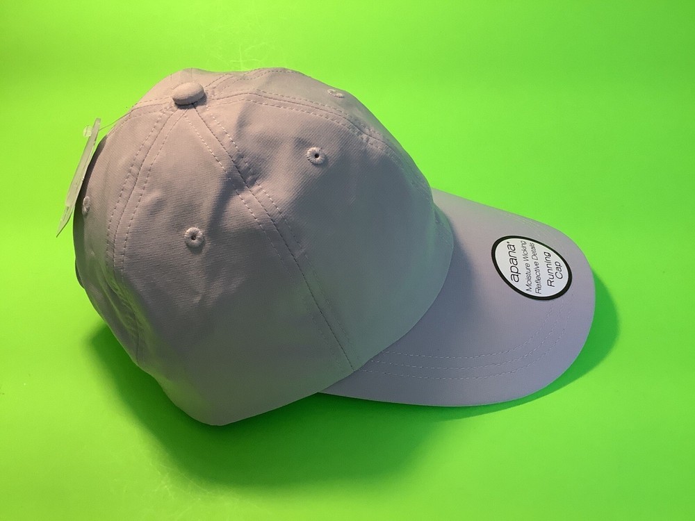 APANA Running Cap Hat ONE SIZE Light Purple NEW