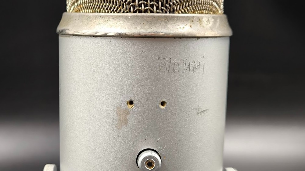 Blue Yeti Microphone Used Working Silver