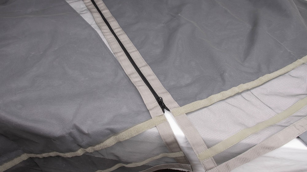 Two Layers Toy Hauler Screen Rear Opening For Ramp Doors Up to 90 Inch Tall NEW