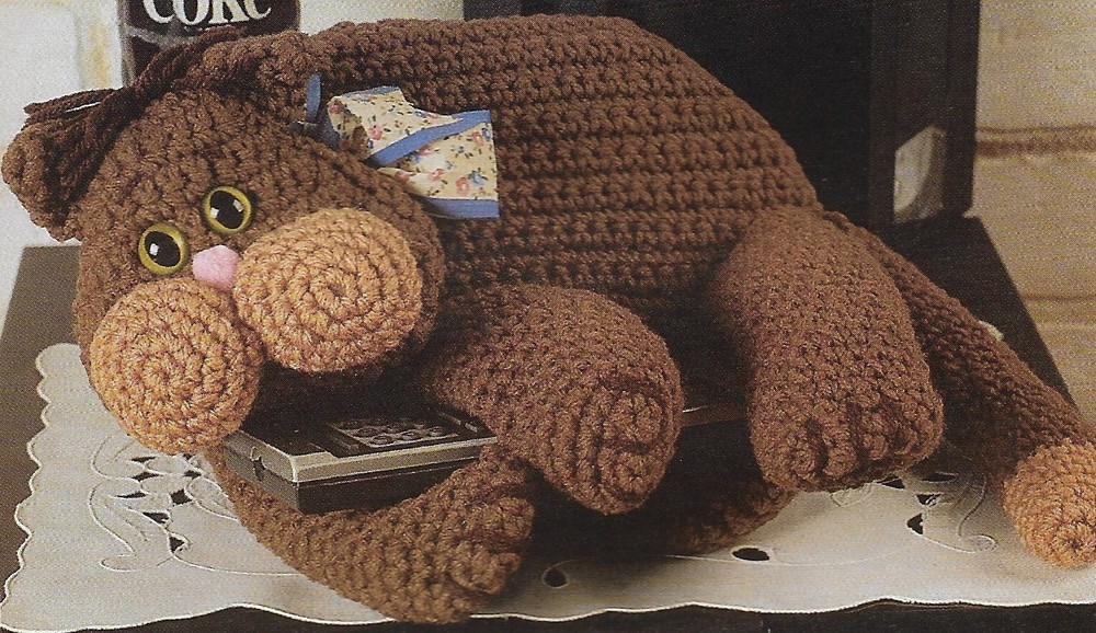 TV Jake, remote control holder crochet pattern instructions