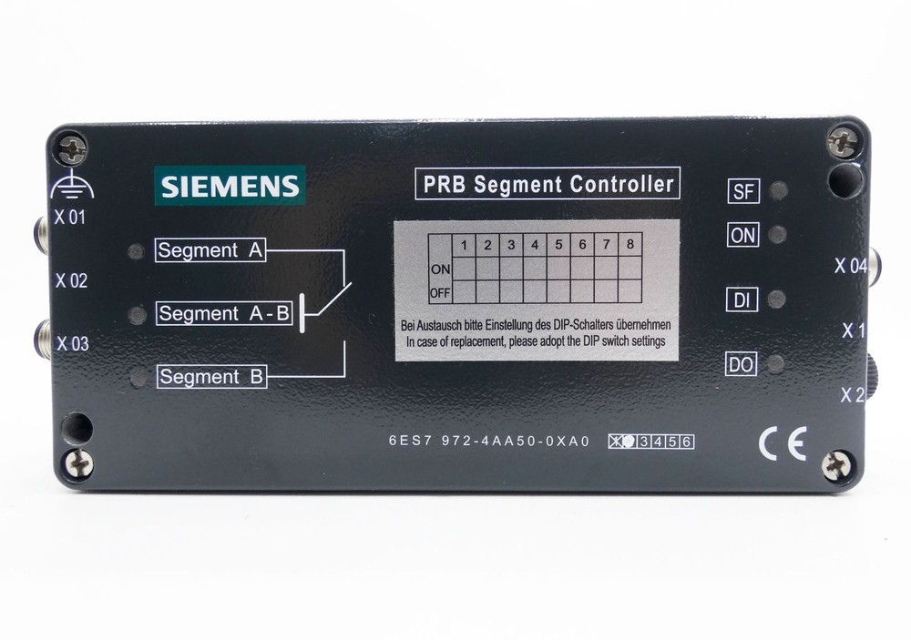 Siemens 6ES79724AA50-0XA0 E:02 FW:V.12 PRB Segment Controller -Unused/Original Box-