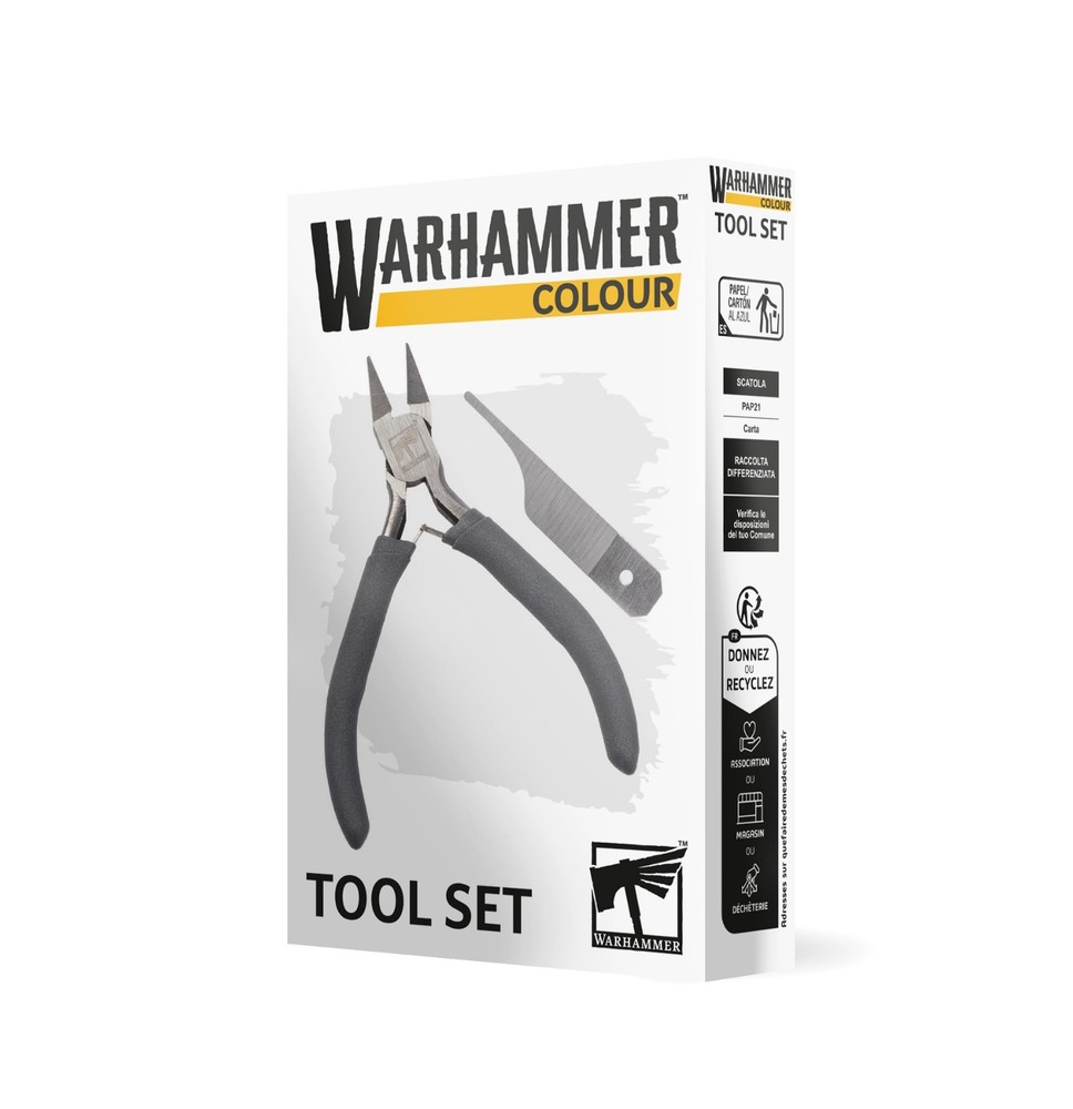 WARHAMMER COLOUR TOOL SET 66-36 NEW
