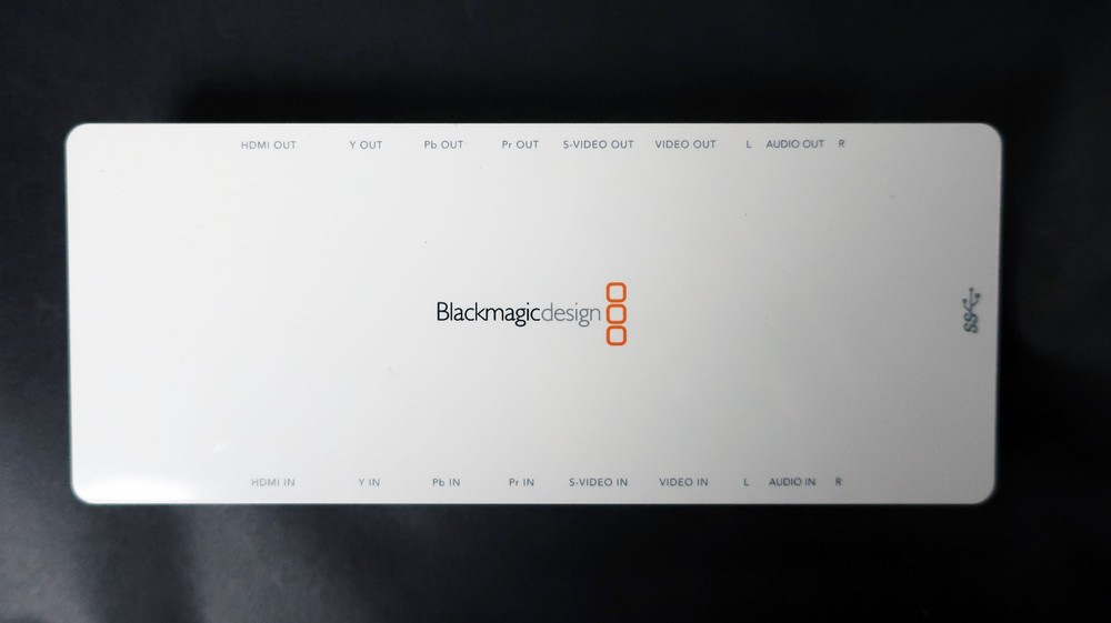 Blackmagic Intensity Shuttle for Thunderbolt Video Capture Card for USB 3.0