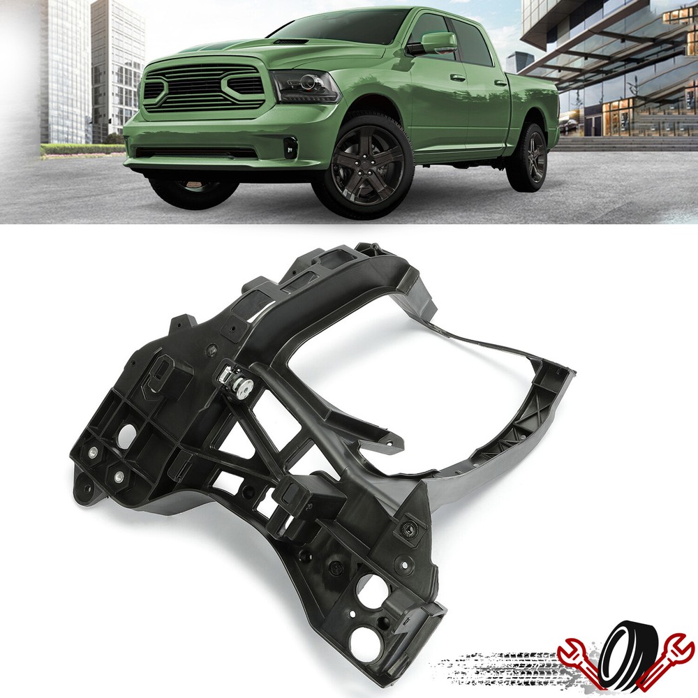 Right Radiator Support Headlight Mount Bracket For 2013-2018 Ram 1500 Ram 2500