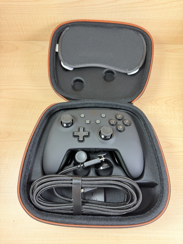 PowerA Fusion Pro Controller with Carrying Case, Cable & Faceplate Bundle