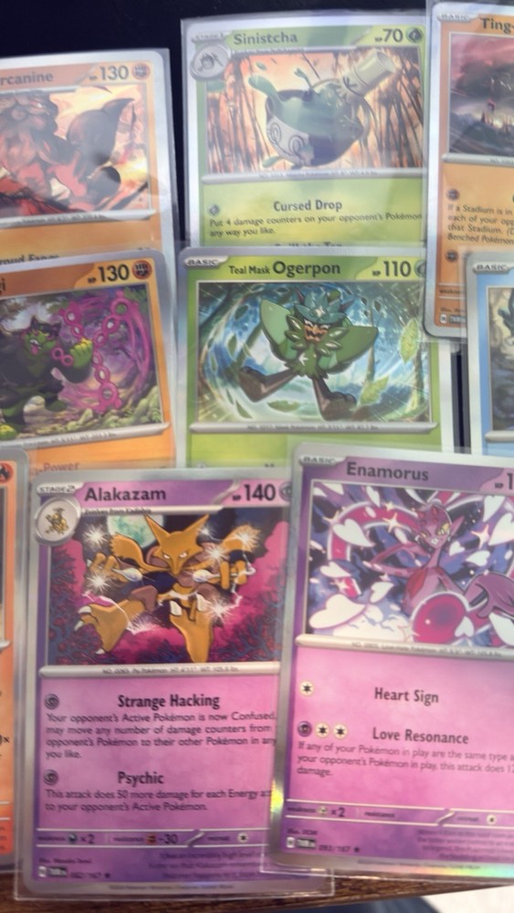 Twilight Masquerade Pokemon Master Set Starter Base 140 Cards