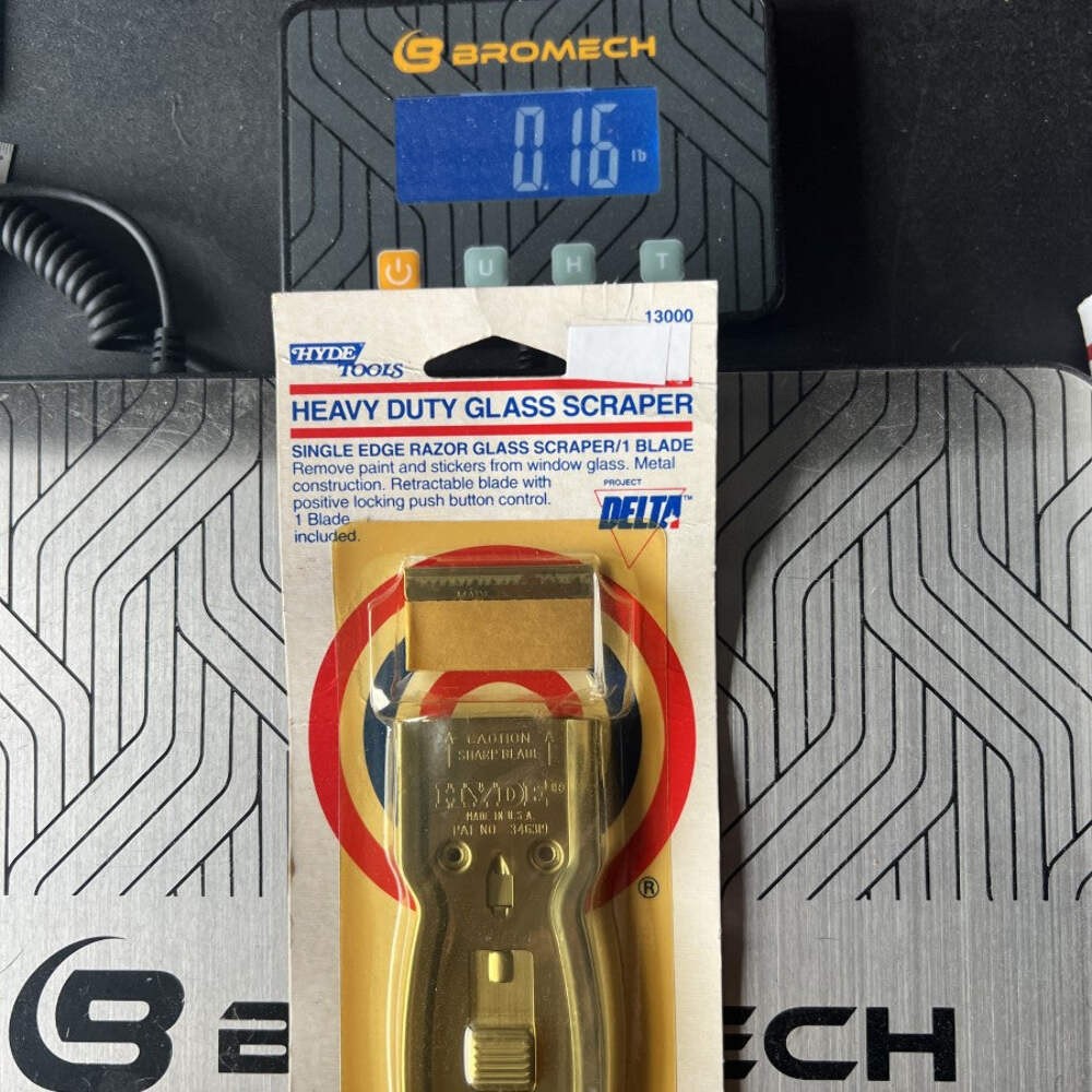 Hyde Tools 13000 Heavy Duty Glass Scraper (USA)