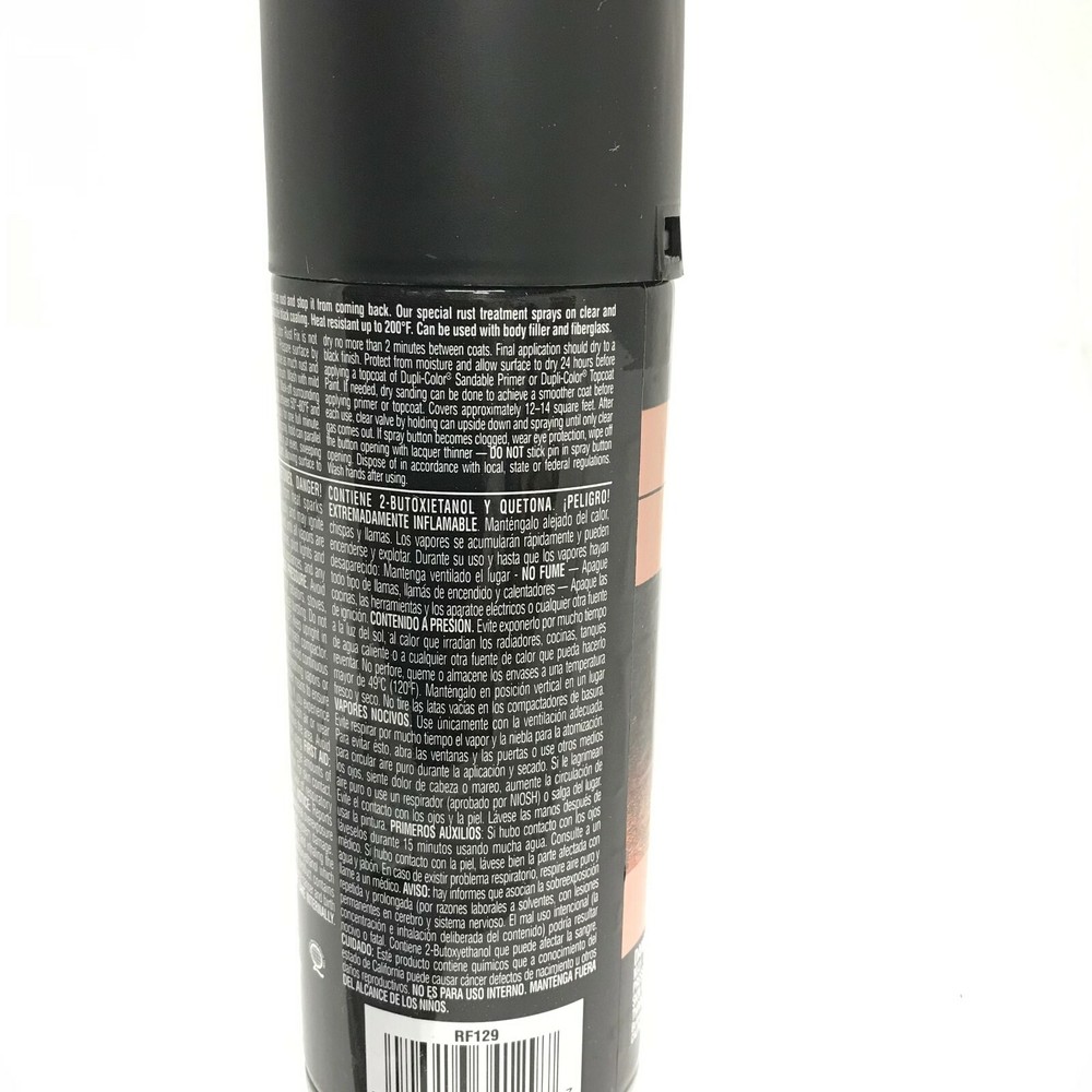 Duplicolor RF129-2 PACK Black Rust Fix - Sandable & Paintable - 10.25oz