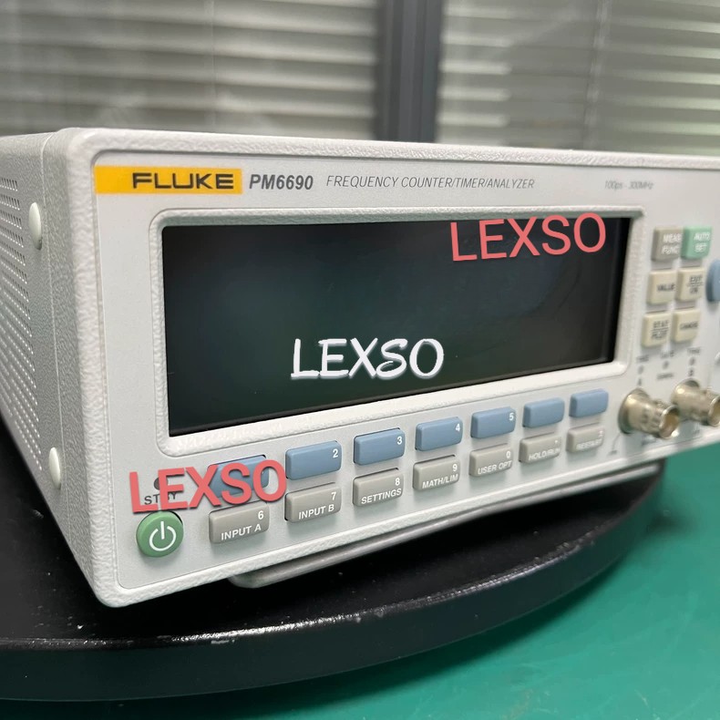 Fluke PM6690 Frequency Counter/Timer/Analyzer 100ps-300MHz Unit #L