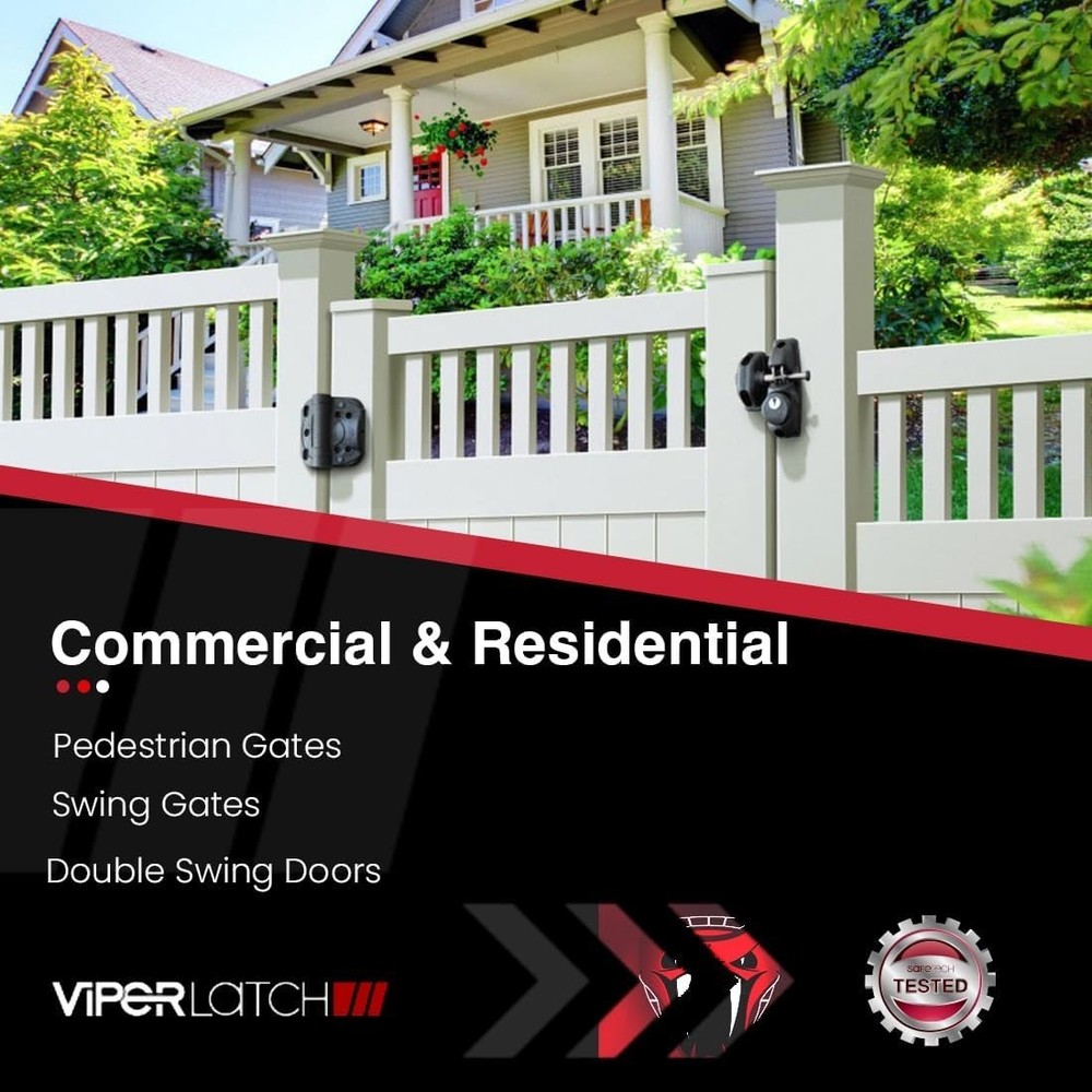 ViperX2 Gravity Gate Latch | Two-Side Entry Keyed