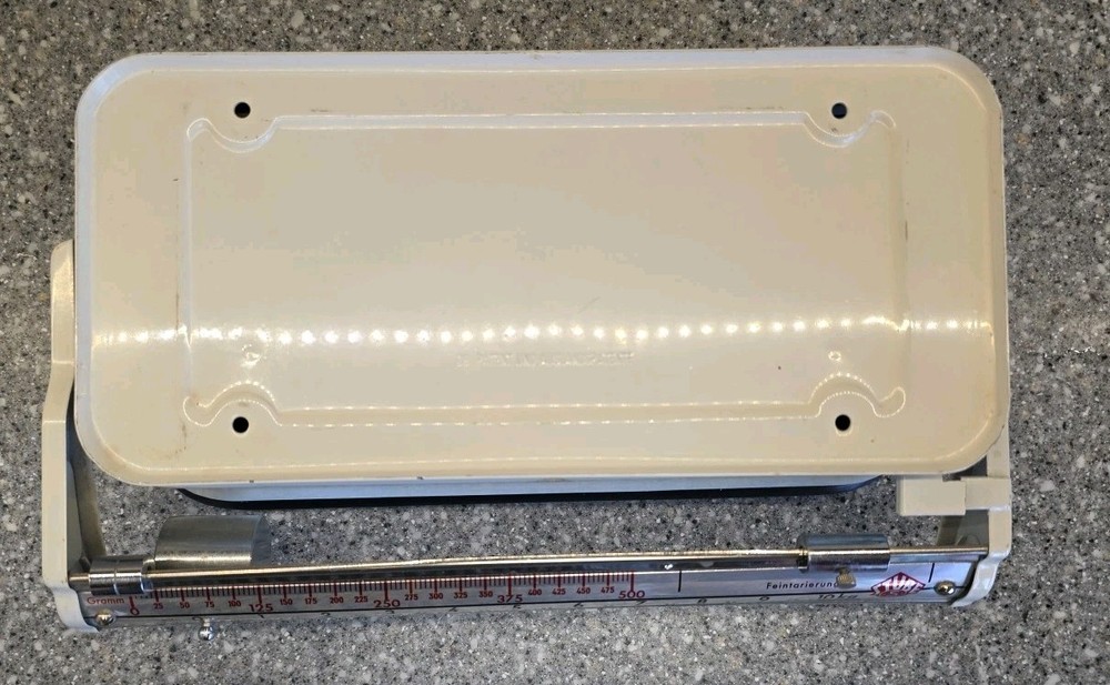 Vintage Stube Kitchen Beam Scale 10kg Analog White Tested