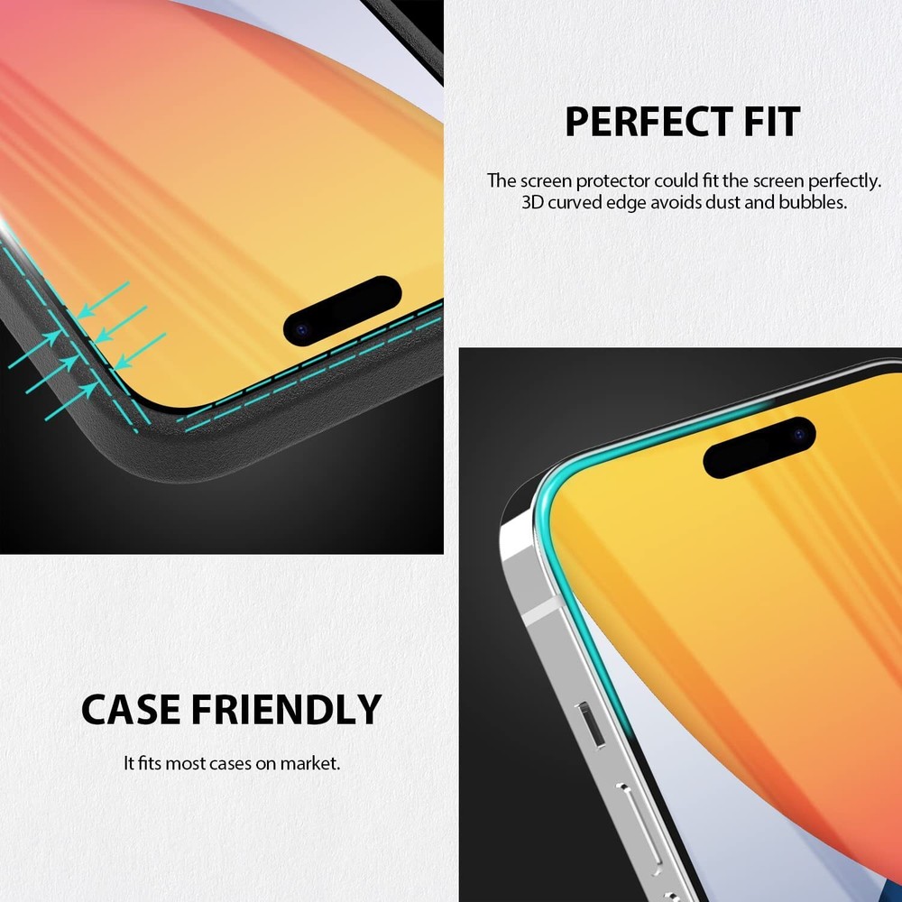 For iPhone 14 Pro/Pro Max/Plus Anti-Blue Light Tempered Glass Screen Protector