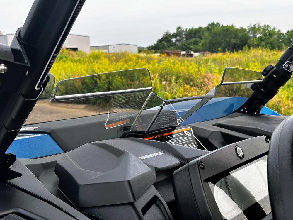 Can Am Maverick Trail 700 Front Half Tinted Windshield Scratch Resistant 2018+
