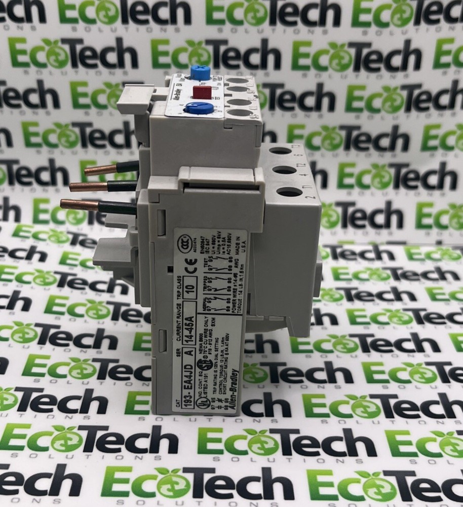 Allen Bradley 193-EA4JD Overload Relay Series A