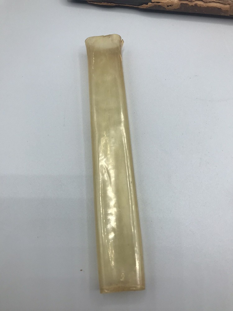 Vintage Spike Razor With Strop Leather