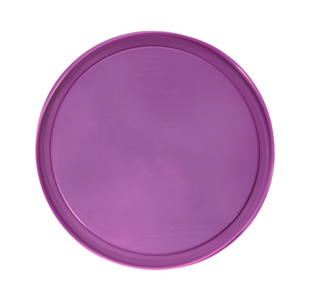 Pyrex 7403-PC 10-Cup Thistle Purple Mixing Bowl Storage Lid (2-Pack)