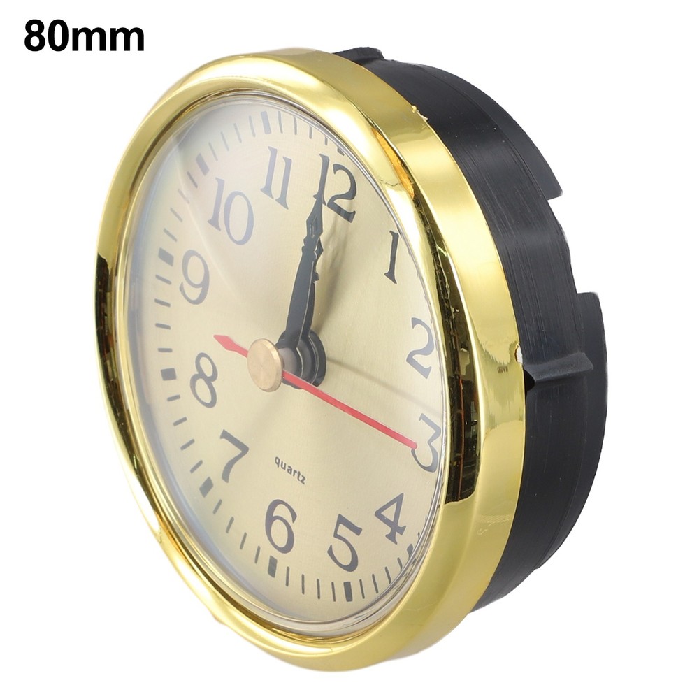 80MM Quartz Clock Insert with Readable Arabic Numerals for Easy Timekeeping