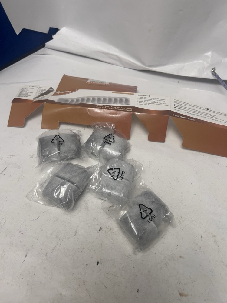 Possiave Charcoal water filters replacement pack open box x000y15h3l