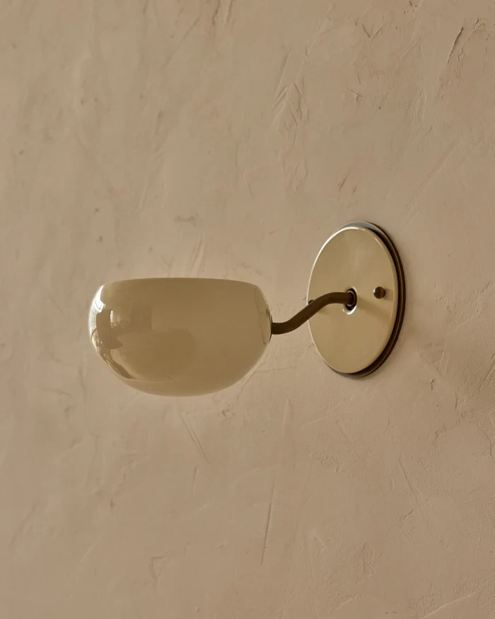 Handmade Brass Wall Sconce Baker Wall Sconce - Single