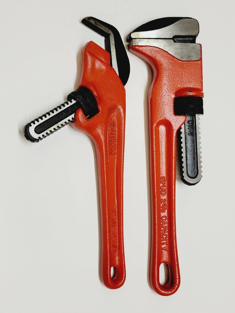 Pipe Wrench Smooth Jaw