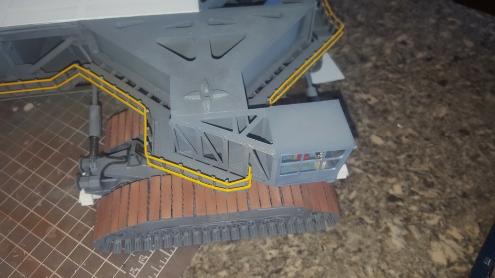 3d printed NASA Crawler Transporter 1:72