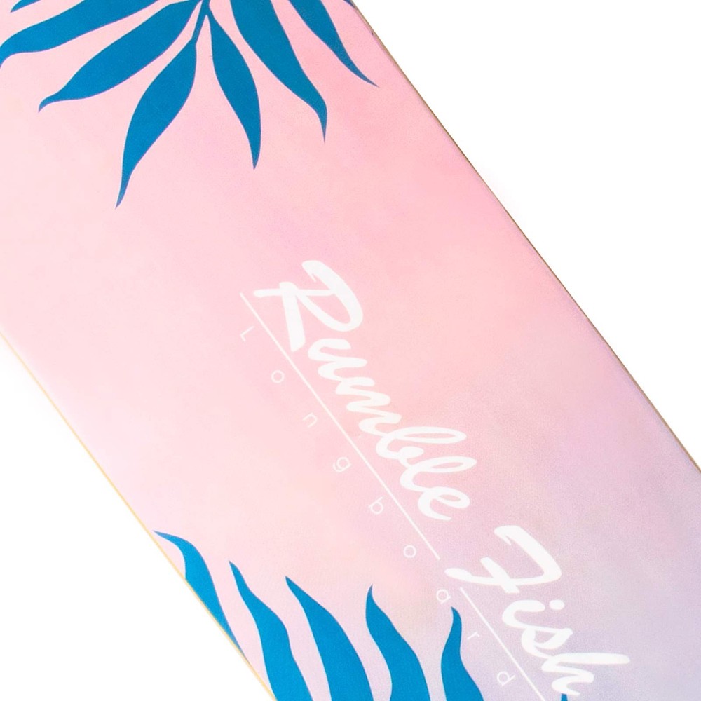 41'' Longboard Skateboard 8 Layer Canadian Maple Drop Through Longboards for ...