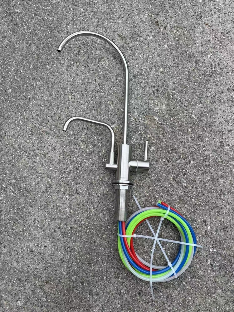 Enagic Kangen Leveluk Faucet Under Counter Double Nozzle Filtration Adapt NEW