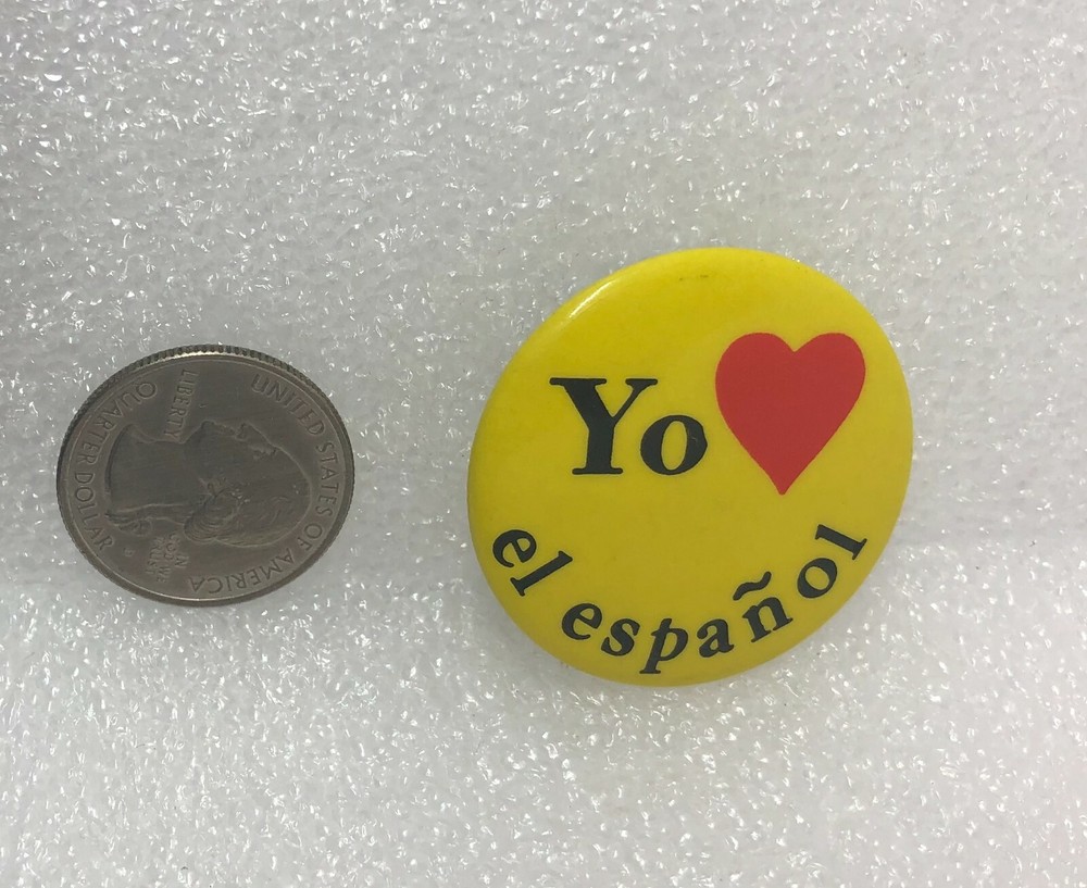 Yo Love El Espanol Pin