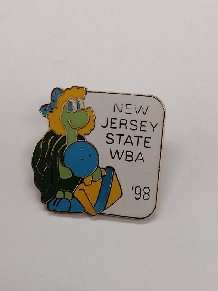 New Jersey State WBA '98 Bowling Lapel Pin