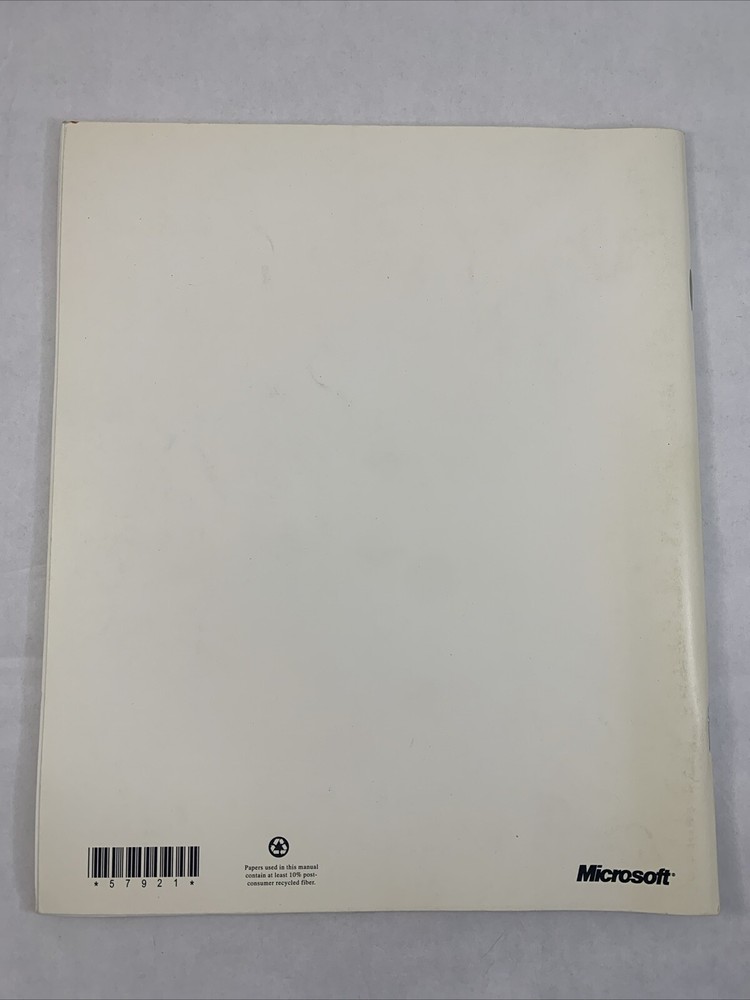 Microsoft Office Excel 5.0 User Guides Visual Basic Getting Started Vintage 1994