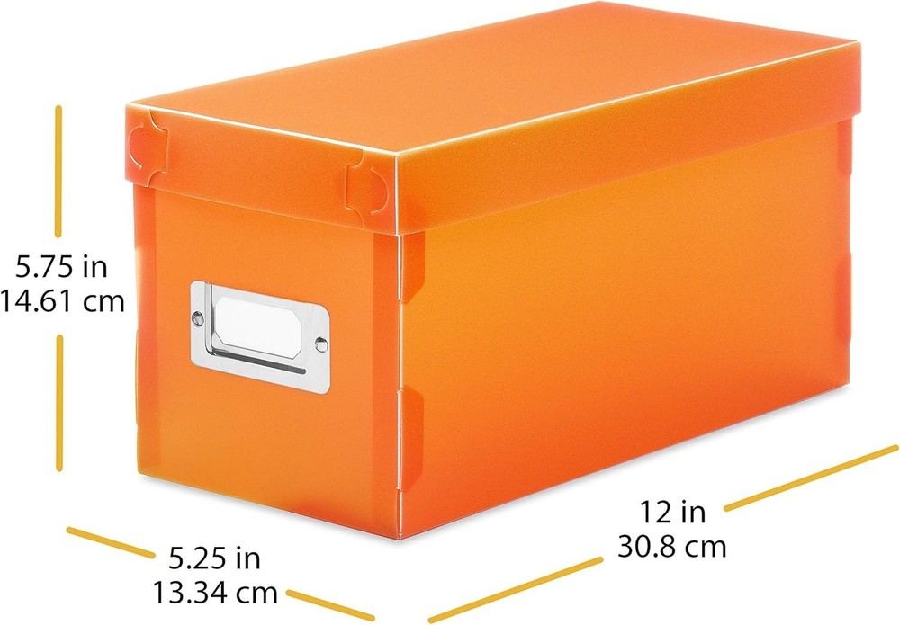 Stackable CD Boxes in Assorted Colors - Perfect Plastic Storage for Music Lovers