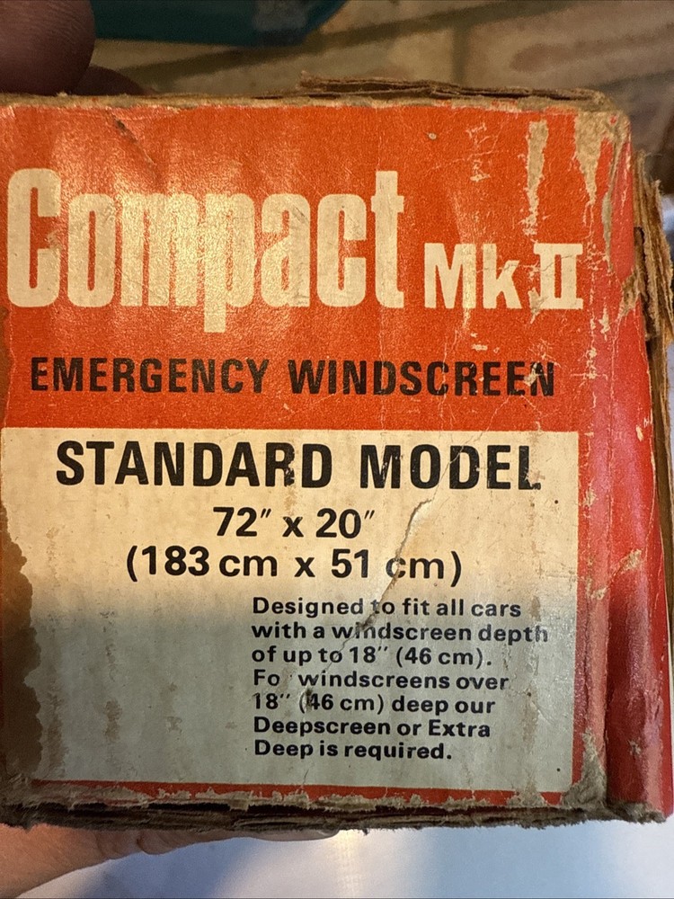 Compact MK11 Emergency Windscreen