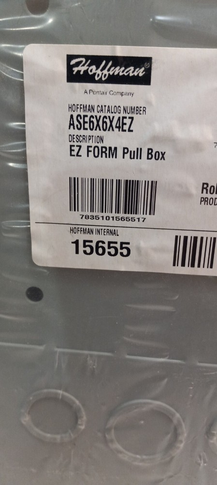 Hoffman ASE6X6X4EZ EZ Form Pull Box NEW