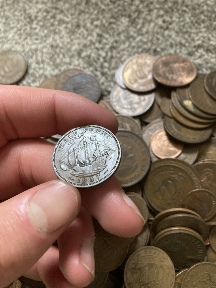 Random Old Coins Uk x10
