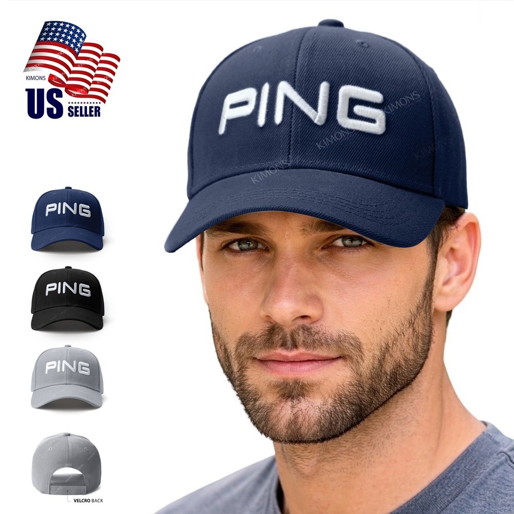 [Ping] Golf Hat Baseball Cap - Adjustable UV Protection **Free Returns** Gift
