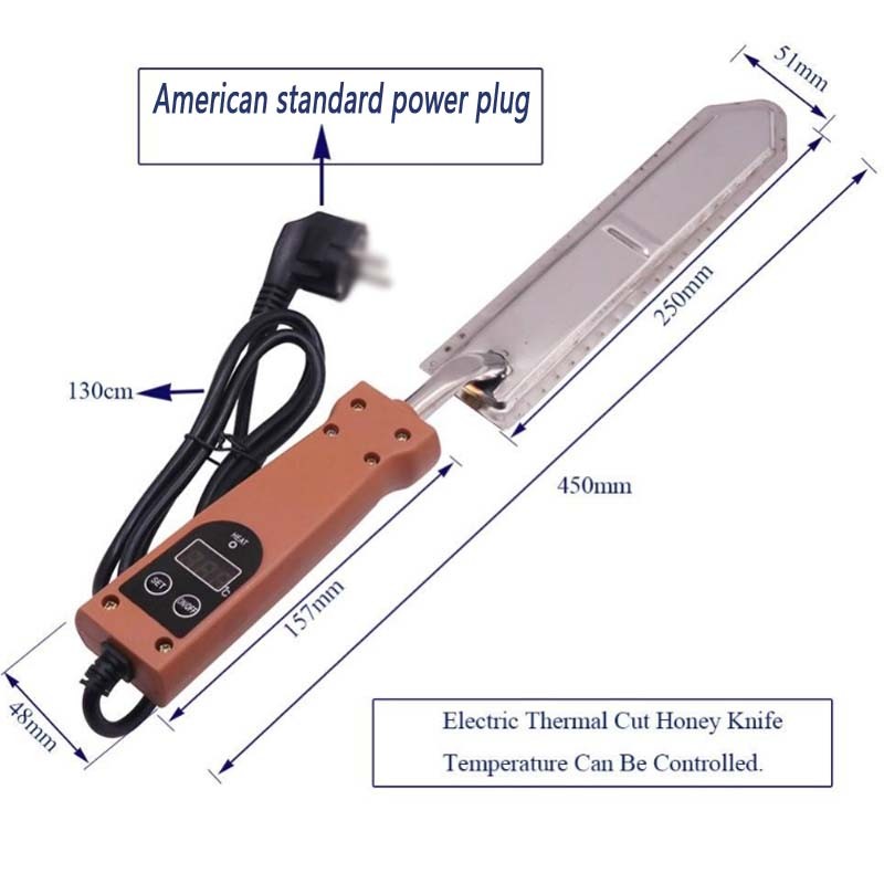 New Electric Uncapping Knife with Temperature Display Honeycomb Uncapping Tools