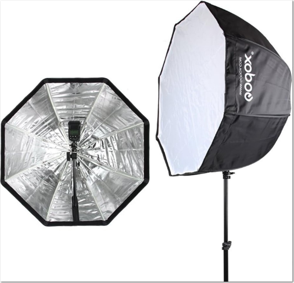 US Godox 32" 80cm Octagon Umbrella Softbox For Studio Flash Speedlite Monolight