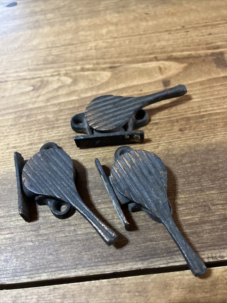 Three 1900’s Window Sash Latches