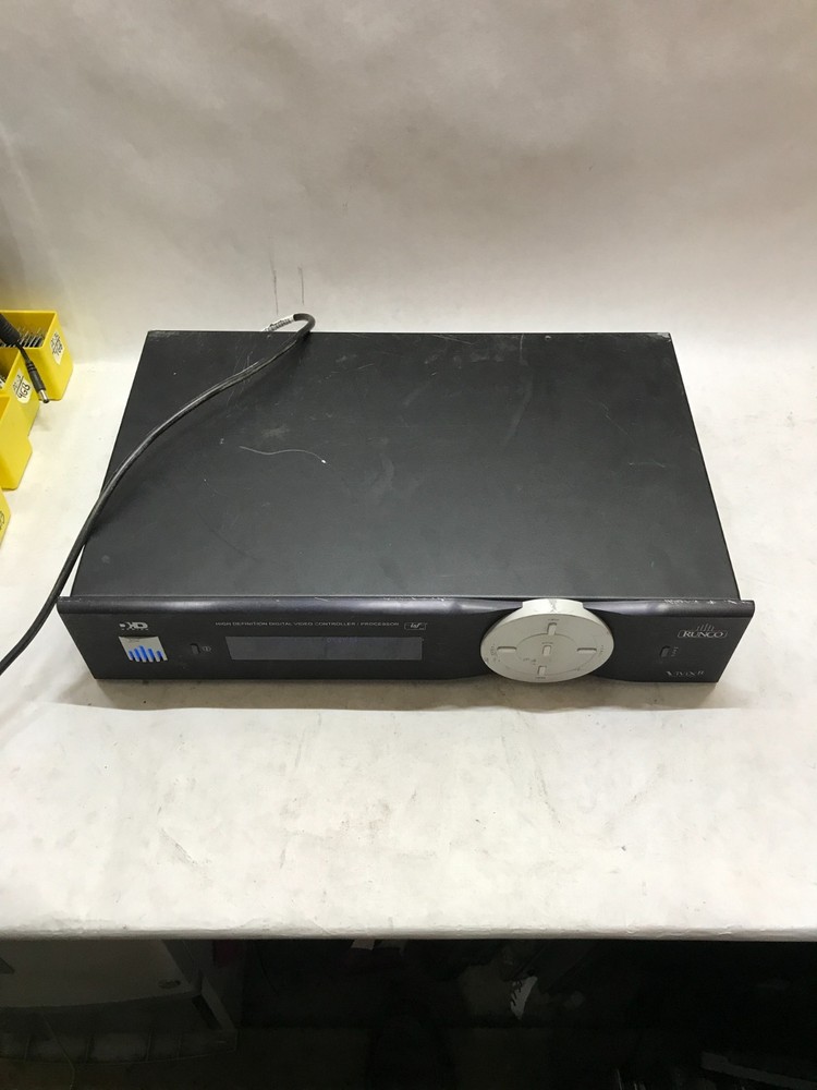 Runco VX2c DHD Projection Processor POWERS ON! For Parts UNTESTED SOLD AS IS -DW