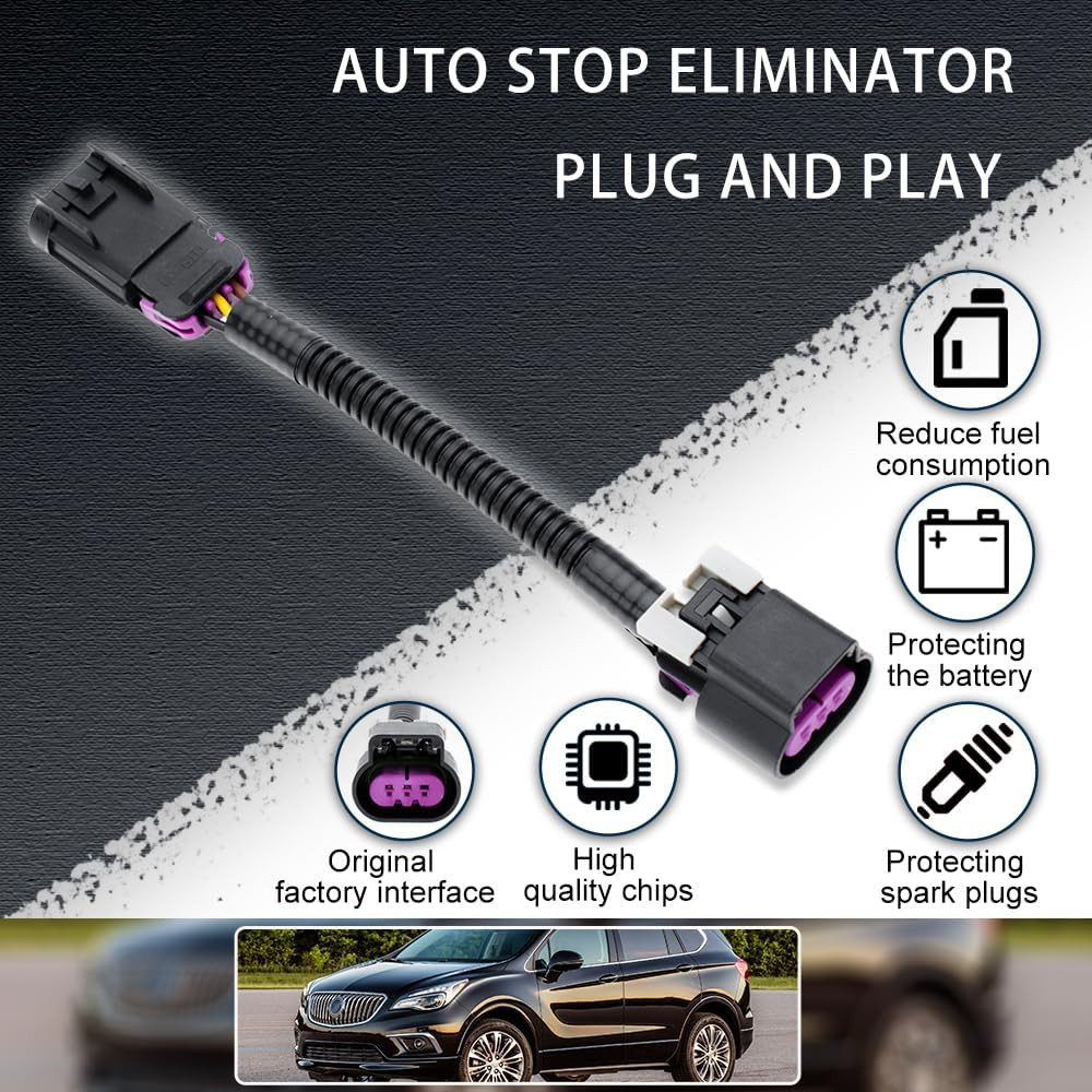 Auto Start Stop Eliminator for 2016-2018 Buick Encore/2018 Enclave/2016-2020 Env