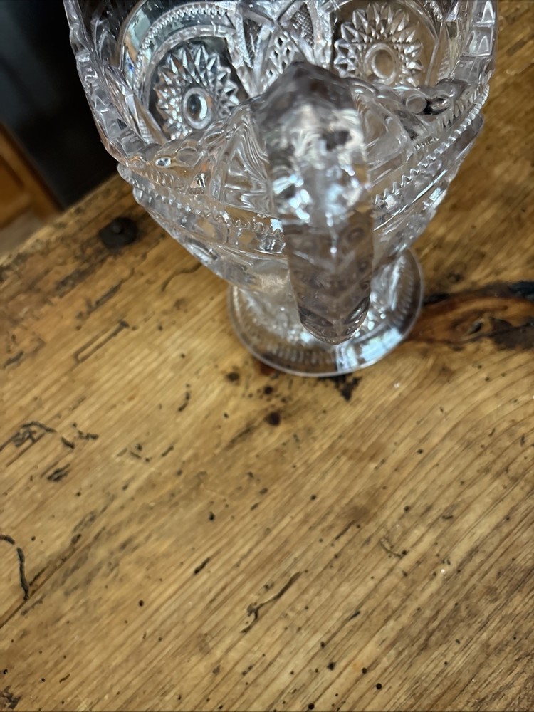 Victorian Cut Glass Pitcher