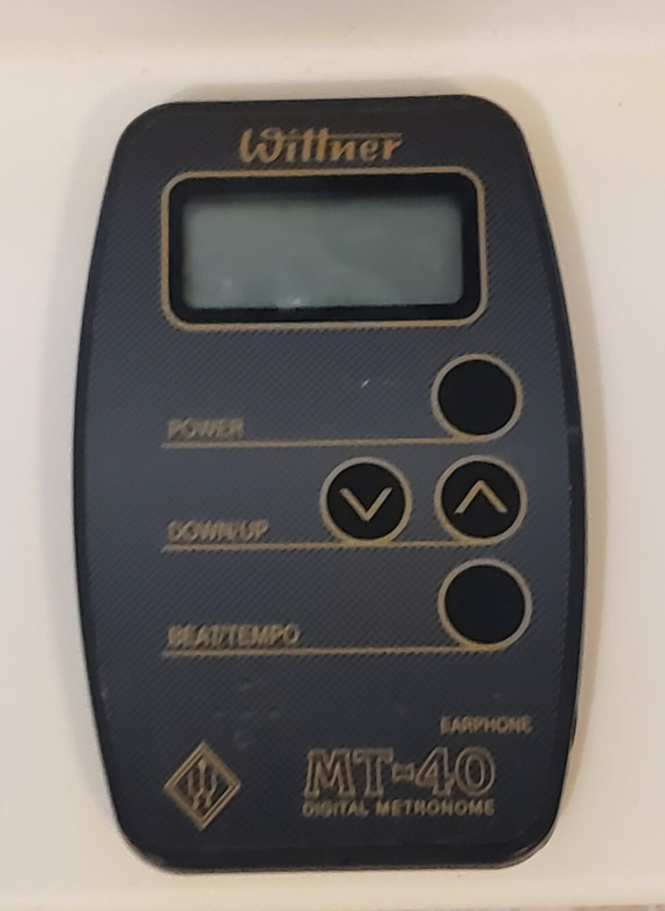 Wittner MT40 Digital Metronome MT-40 - Working/Tested